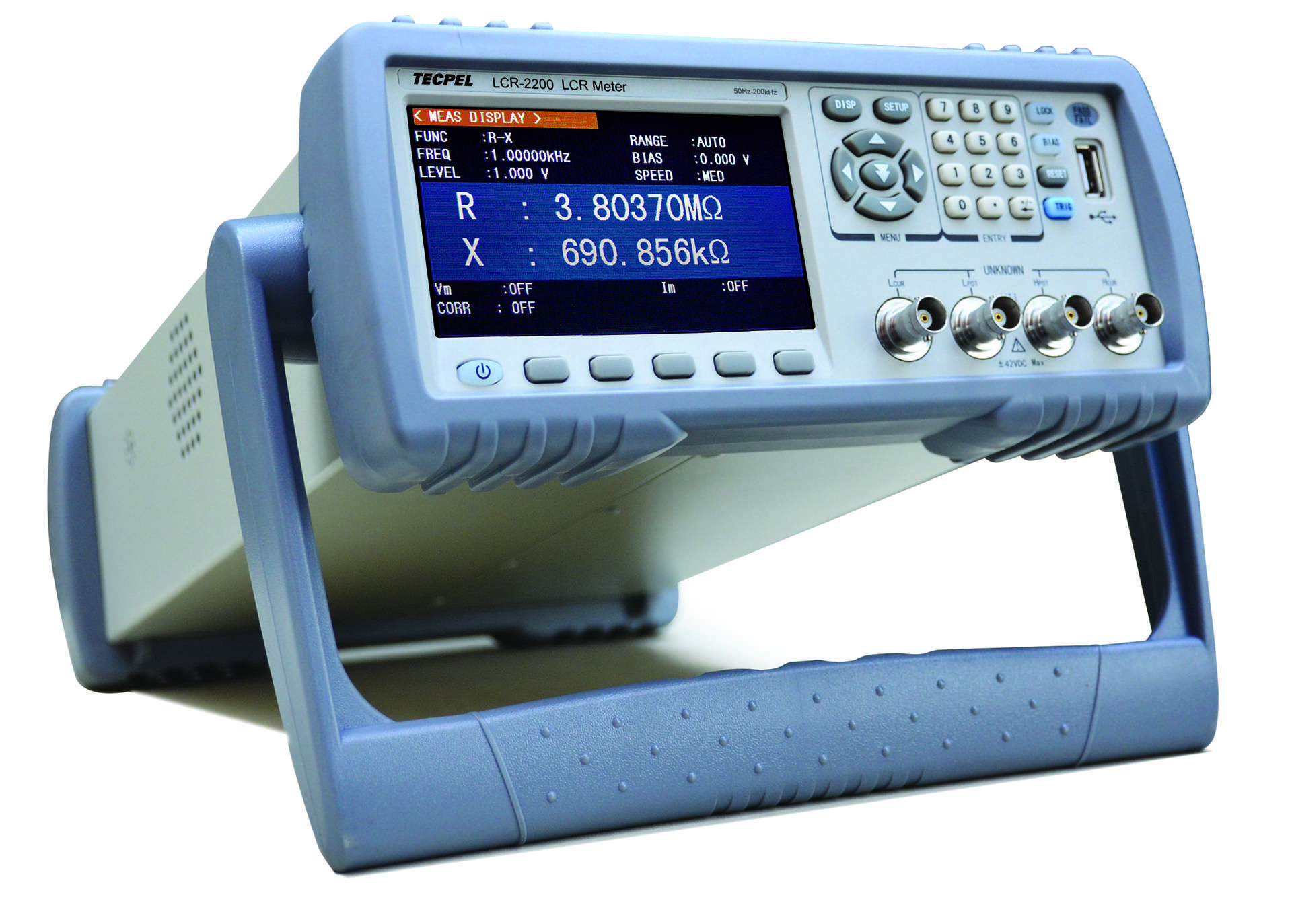 Digital multimeter, Clamp Meter, handheld oscilloscope TECPEL test