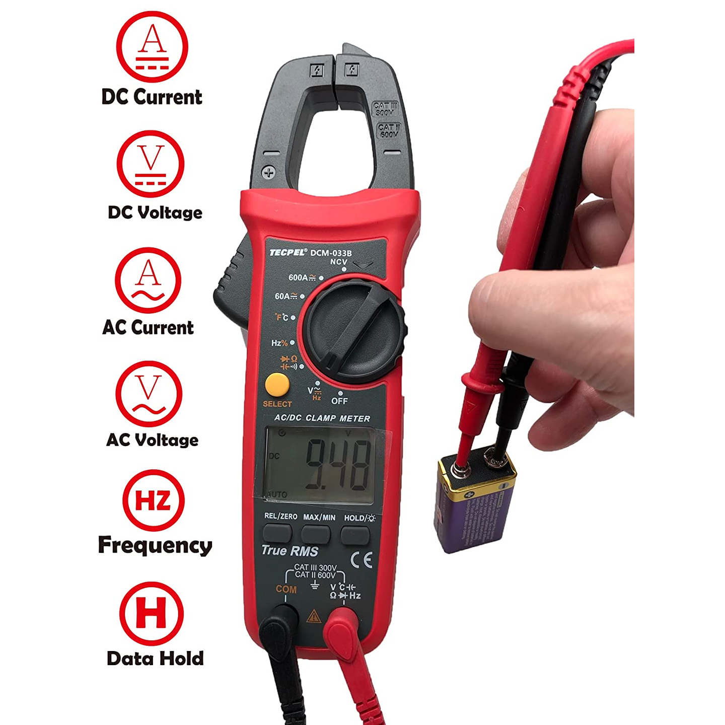 6099 AC/DC Digital Clamp Meter