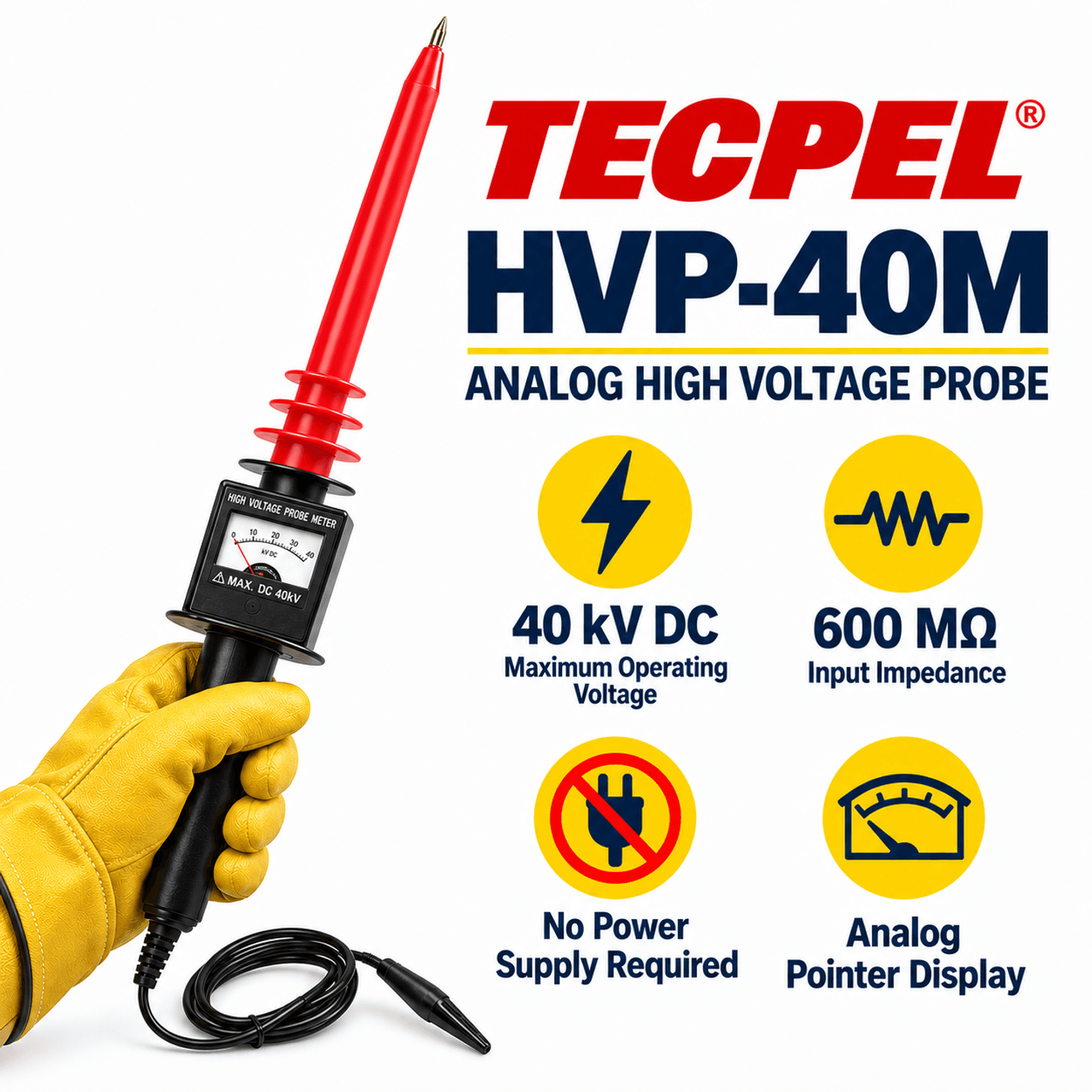 High Voltage Analog Meter