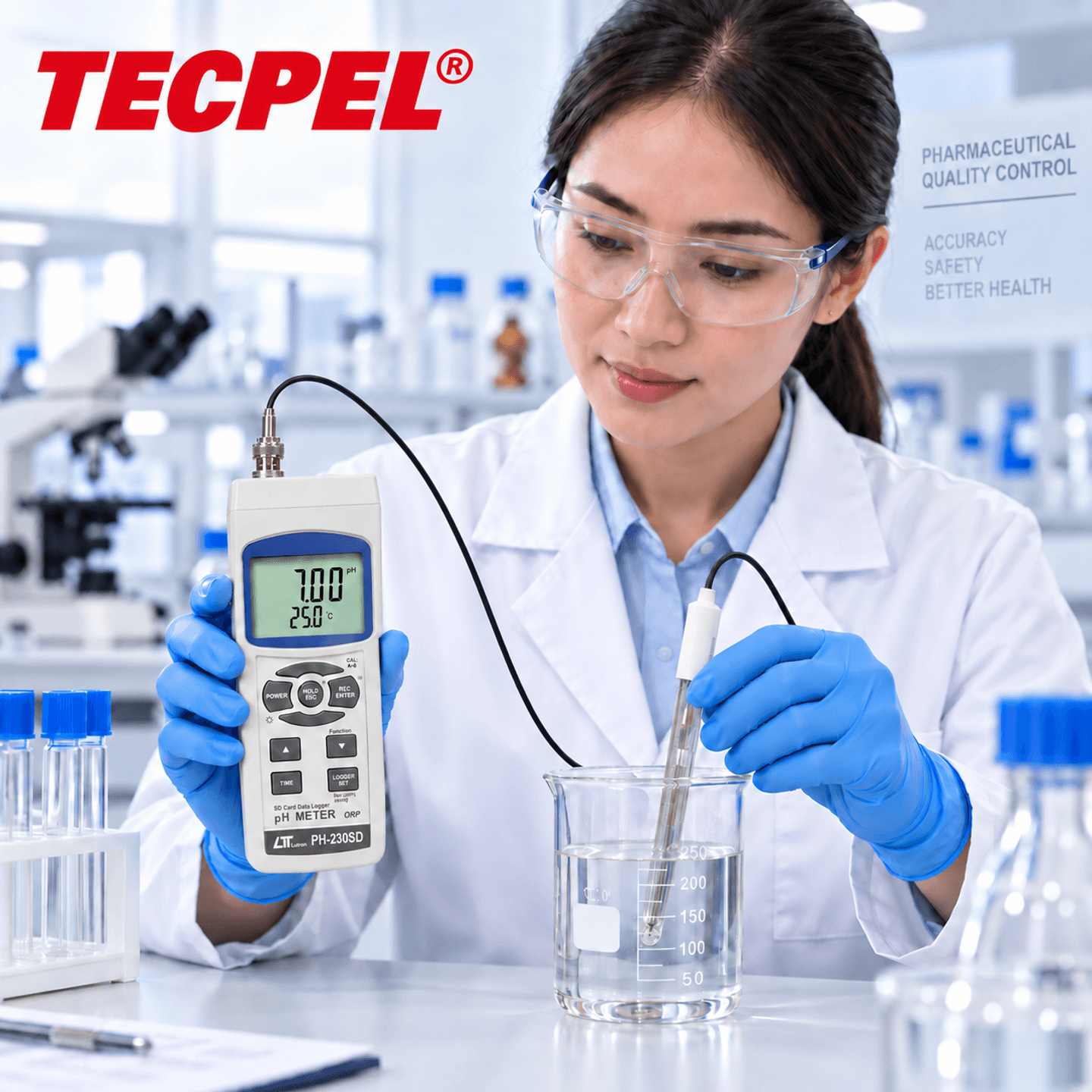 pH Meter Real-Time Data Logger