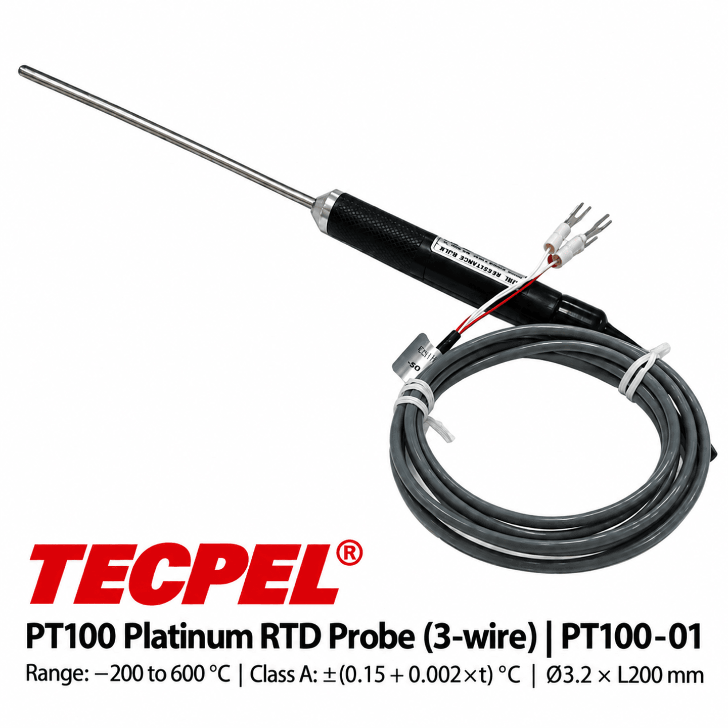 Platinum RTD Temperature Probe