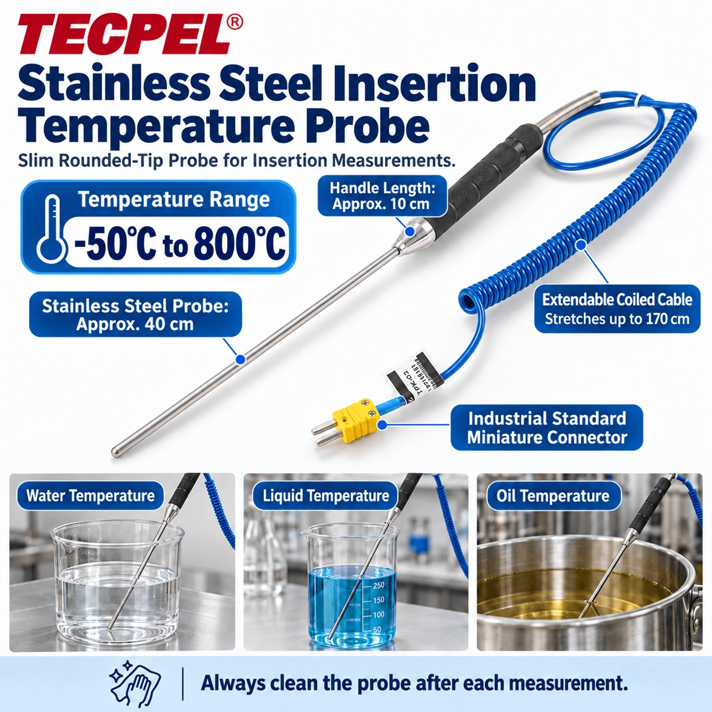K-Type Thermocouple Probe