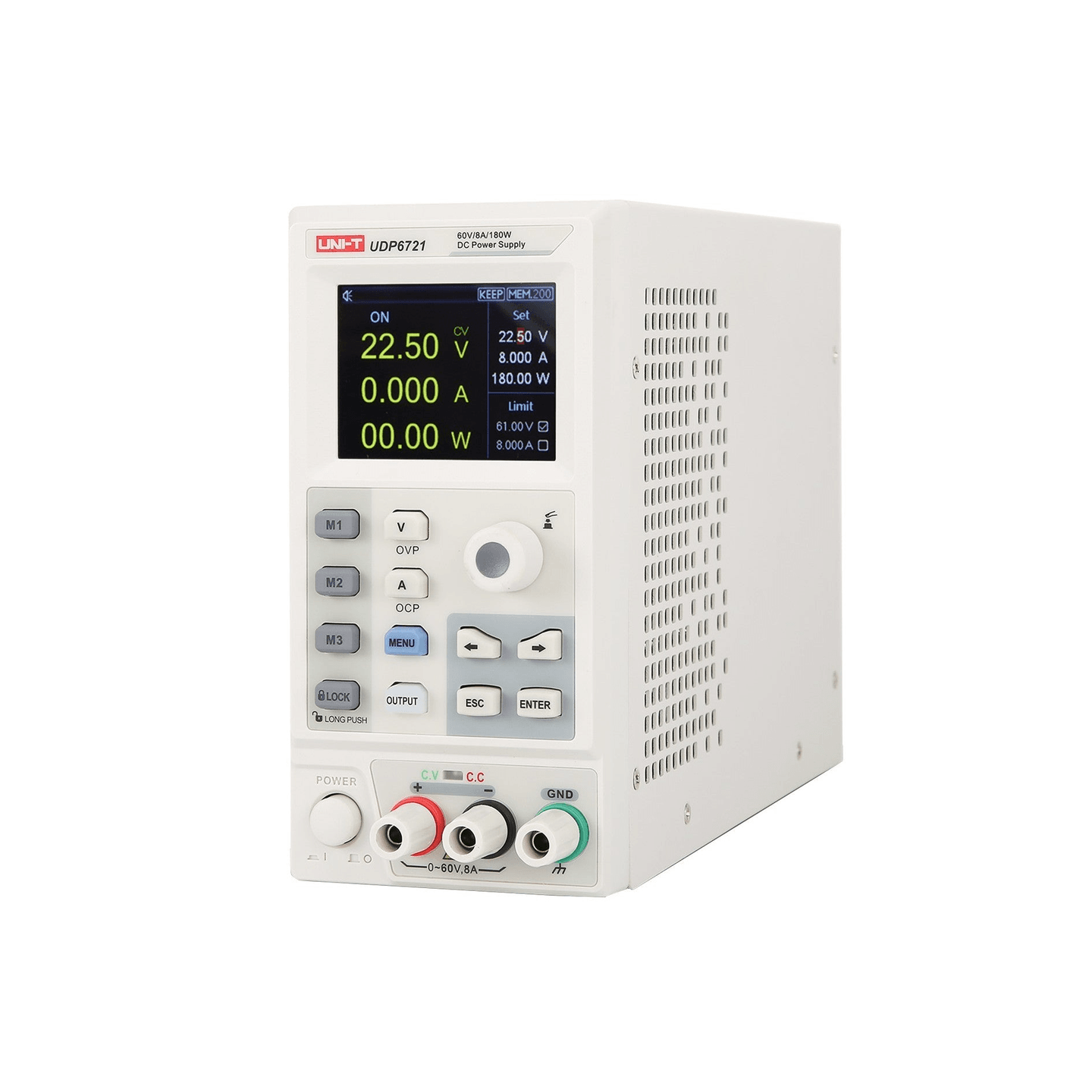 UDP6721 180W 60V/8A Programmable DC Switching Power Supply