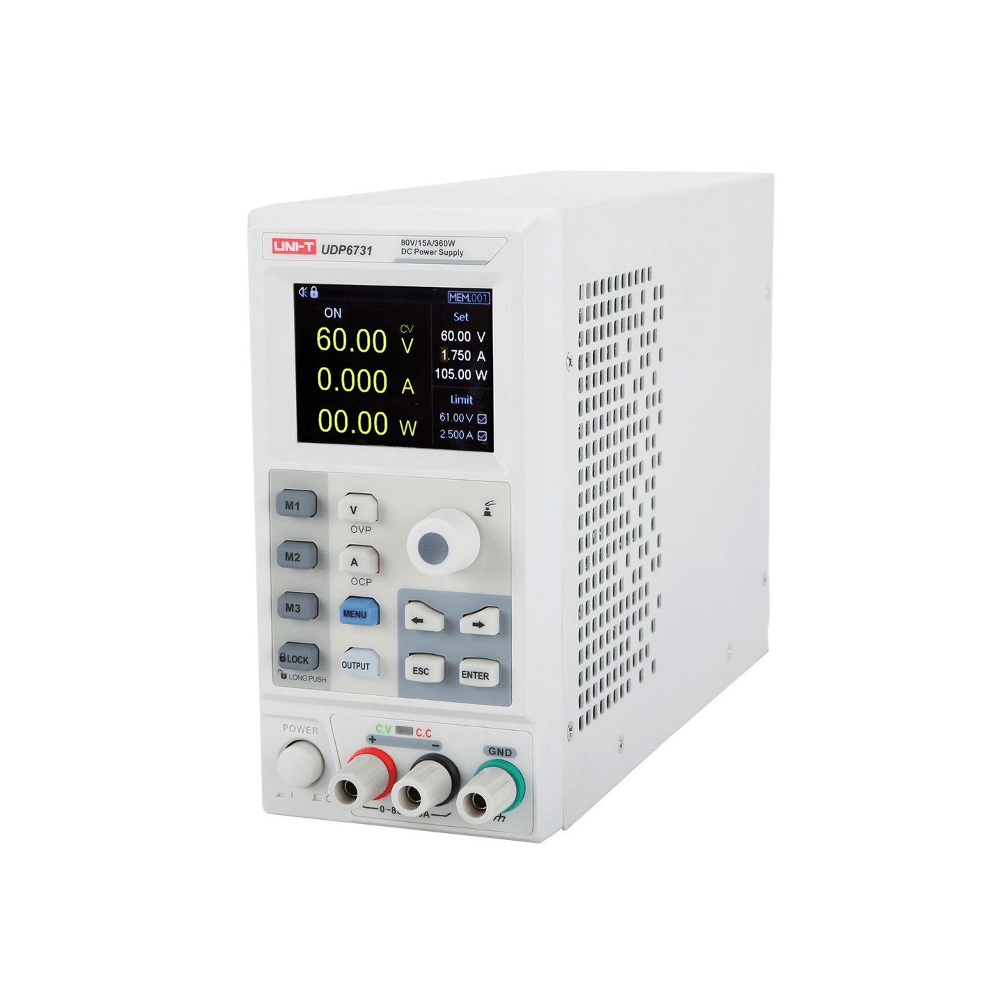 UDP6730 360W 40V/30A Programmable DC Switching Power Supply