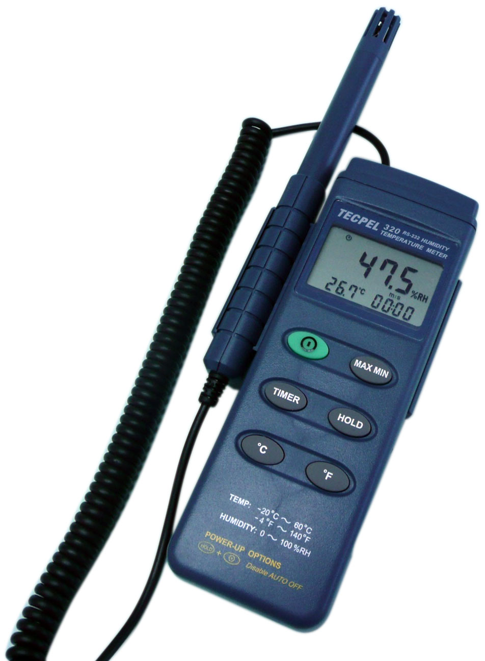 DTM320 Temperature and relative Humidity Meter, Portable Products